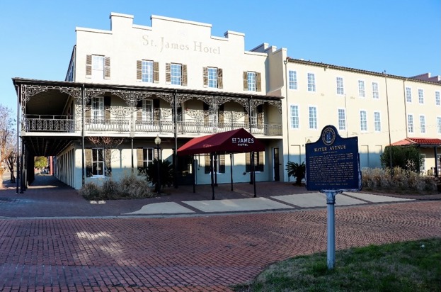 St. James Hotel front